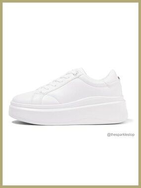 Women's Platform Fashion Sneakers Thick Sole 2.6" Heel